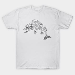 Hand drawn Fishbone T-Shirt